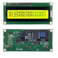 Yellow Green Screen LCD1602 Display Module Blue Screen PCF8574 Interface  Electronic Projects Green with IIC