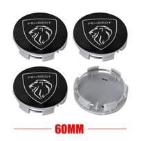 4 vnt. 60 mm automobilio ratlankio centrinis dangtelis Ženklelis Ratlankio dangtelis Lipdukas Peugeot GT 307 308 206 207 208 407 508 5008 106 107 205 4008 301