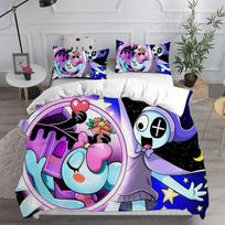 Dandy's World Duvet Cover Pillowcase Bedding Set Adult Boy Girl Bedroom Decoration Children Gift Single Double Size 135x200cm