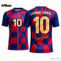 26/27 New Lamine Yamal Fan No.10 Spain Football Jersey Tee & Shorts 2‑Piece Set, Single Top Available, Sports Tracksuit for Kids 160