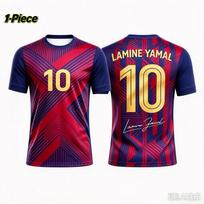 26/27 New Lamine Yamal Fan No.10 Spain Football Jersey Tee & Shorts 2‑Piece Set, Single Top Available, Sports Tracksuit for Kids 160