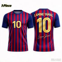 26/27 New Lamine Yamal Fan No.10 Spain Football Jersey Tee & Shorts 2‑Piece Set, Single Top Available, Sports Tracksuit for Kids 160