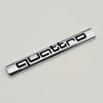 3D Metalinis Logotipas Quattro Lipdukas Automobilio Emblema Ženklelis Audi A1 A2 A3 A4 A5 A6 A7 A8 8P B6 B7 B8 Q2 Q3 Q4 Q5 Q7 TT S3 S5 Priedai