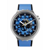 Watch BLUE DAZE BIG BOLD IRONY SB07S106 [Swatch] black