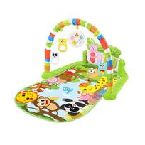 Baby Pedal Piano Activity Gym Playmat Infant Crawling Blanket Hanging Rattles Early Educational Toy for 0‑36 Months Newborn Baby