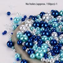 Perlų karoliukų rinkinys rankdarbiams,  No holes (approx. 150pcs)-1