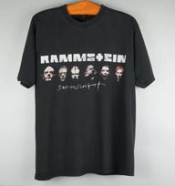 Vintažiniai 1990-ųjų Rammstein Sehnsucht marškinėliai, dydžiai S-4XL S gray