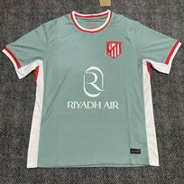 Atletico Madrid Football Jersey Long Sleeve Home Away 2nd Kit Men Women Sports 4XL