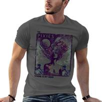 The Pixies Where Is My Mind Retro Tshirt Work Utility Casual Tee Shirt 3XL black