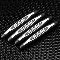 4PCS Car Door Anti-collision Bumper Strip Guards Side Protector for Dodge Ram 1500 2500 3500 accessories car styling QG1