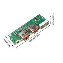 11.1W Fast Charging Power Bank Motherboard  Digital Display for Ternary Lithium Battery PD QC Quick Charge Module TFT Color