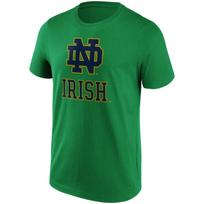 Notre Dame Fighting Irish Primary Logo NCAA T-Shirt Green XL green