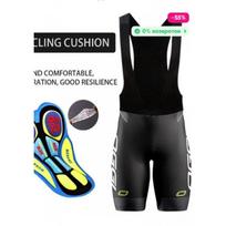 Cycling Jersey Bib Shorts Set Team Edition Road Moisture-Wicking Bicycle Clothing XL black