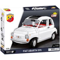 Konstruktorius, automobilis Cobi Fiat Abarth 595 24354, 1091 vnt., balta sp.