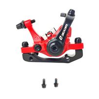 Zoom Db680 Bicycle Brakes Caliper Mtb Bike Mechanical Line Pulling Brakes Disc Rotor 160Mm Mountain Electric Cycling Kit DB680 Front Red
