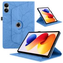 Coque For Xiaomi Redmi Pad 2 Pro Case 12.1 inch 360 Rotating Flip Stand Tablet Funda For Redmi Pad 2 Pro Case Cover 2025 Redmi Pad 2 Pro 12.1 mėlyna