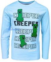 Minecraft Creeper children's long-sleeve top, 8 years