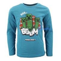 Minecraft Creeper children's long sleeve t-shirt, top 8 years