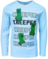 Minecraft Creeper children's long sleeve shirt, top 10 years