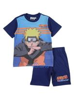 Naruto Kage Bunshin Blue children's short pajamas 12 years / 152 cm