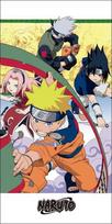 Naruto Team 7 bath towel, beach towel 70x140cm