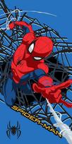 Spiderman Web Hero bath towel, beach towel 70x140cm (Fast Dry)