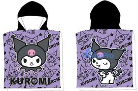 Hello Kitty Kuromi Chaos beach towel poncho 50x100 cm (Fast Dry)