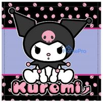 Hello Kitty Kuromi hand towel, face towel, towel 30x30cm