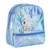 Hello Kitty Kuromi Iridescent holographic backpack, 23 cm bag