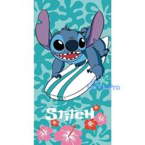 Disney Lilo and Stitch Surfing bath towel, beach towel 70x140cm (Fast Dry)