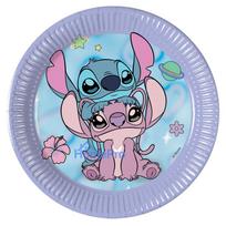 Disney Lilo and Stitch Angel Cute paper plate 8 pcs 20 cm FSC