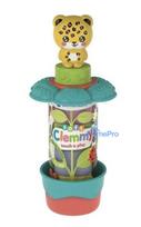 Colour Clemmy Garden Leopard soft building block set 7 pcs Clementoni