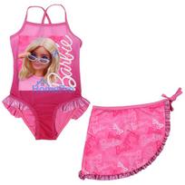 Barbie Style children's swimsuit and sarong set 5 - 6 years / 110 - 116 cm