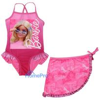 Barbie Style children's swimsuit and sarong set 3 - 4 years / 98 - 104 cm