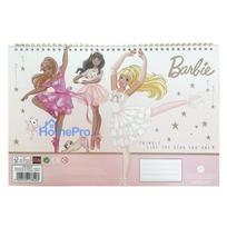 Barbie Ballerina A/4 Spiral Sketchbook with 40 Sheets and Stickers