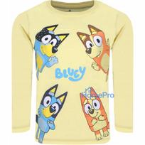 Bluey Let's Do Yellow children's long sleeve shirt, top 5 years / 110 cm