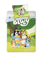 Bluey Family Snuggle kids, nursery bedding set 100x135cm, 40x60 cm