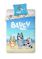 Bluey Beach Day bed linen 140x200cm, 70x90 cm