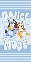 Bluey Dance Mode bath towel, beach towel 70x140cm