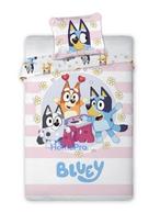 Bluey Joyful bedding set 140x200cm, 70x90 cm