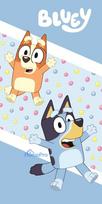 Bluey Color Pop bath towel, beach towel 70x140cm