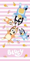 Bluey Ice Cream bath towel, beach towel 70x140 cm (Fast Dry)