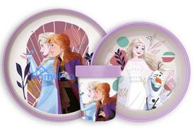 Disney Frozen Journey non-slip dinnerware set, micro plastic set