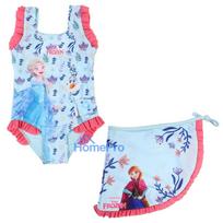 Disney Frozen Frolic children's swimsuit and sarong set 5 - 6 years / 110 - 116 cm