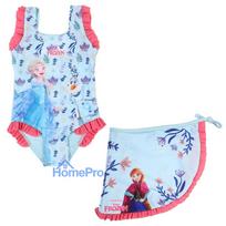 Disney Frozen Frolic children's swimsuit and sarong set 3-8 years
