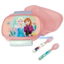 Disney Frozen Together sandwich box + cutlery set