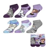 Disney Frozen children's no-show socks 23-34