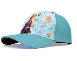 Disney Frozen Blue Flowers kids baseball cap 54 cm