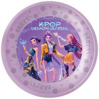 K-pop Demon Hunters Honmoon Micro Premium Plastic Flat Plate 4-piece Set 21 cm