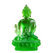 Zen Ornaments Medicine Buddha Statue Thai-style Pharmacist Buddhist Sculpture  Home žalia